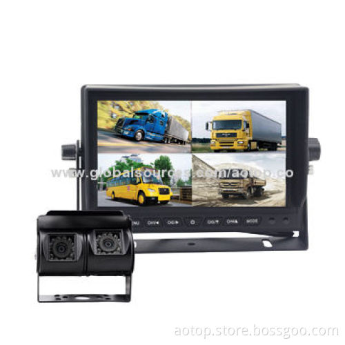 Super Quality 7-inch Car Screen with OSD Menu, PAL/NTSC Auto-switching, Sunshade Design, Speaker